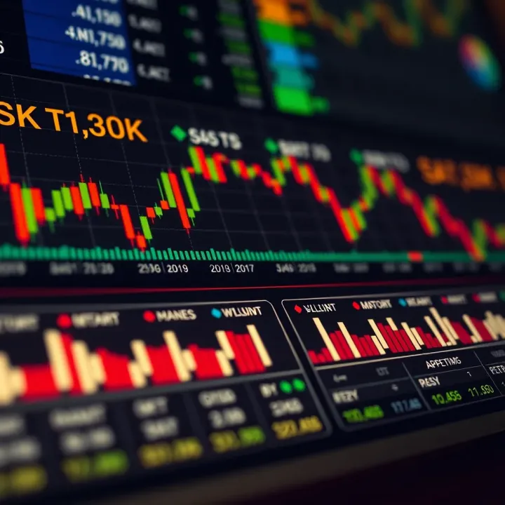 Chart depicting risk management strategies and trusted trading platforms for binary options in South African market