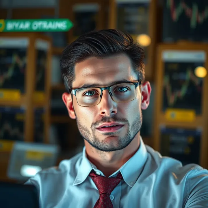 Conceptual illustration of risks and safeguards in binary options trading for South African market