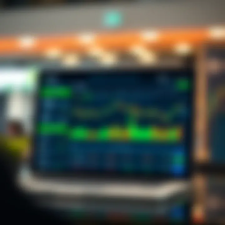 Interactive Forex Trading Online Course Platform An online learning platform interface showing forex trading course modules and resources