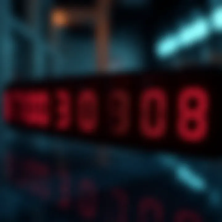 Illustration of binary digits aligning for addition with carryover bits