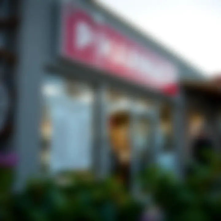 Exterior view of a pharmacy in Boksburg showing opening hours on the door