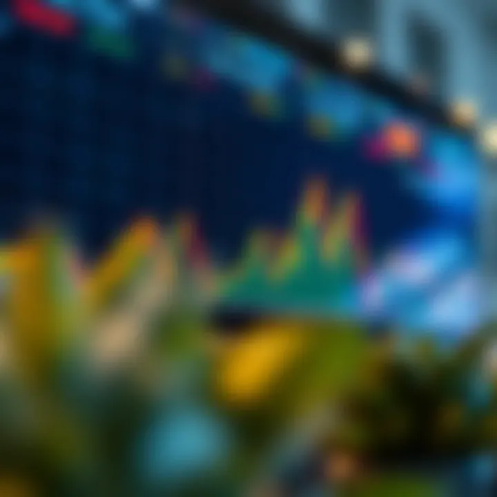 Graph displaying automated forex trading performance over time