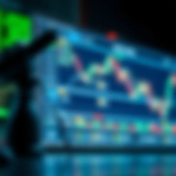 Conceptual illustration of combining different forex trading tools to enhance decision making in currency markets