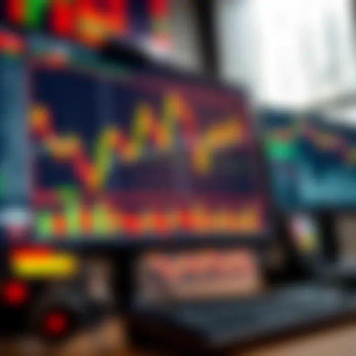 Forex Trading Indicators and Market Analysis Tools Illustration of key forex trading indicators and market analysis tools on a computer screen