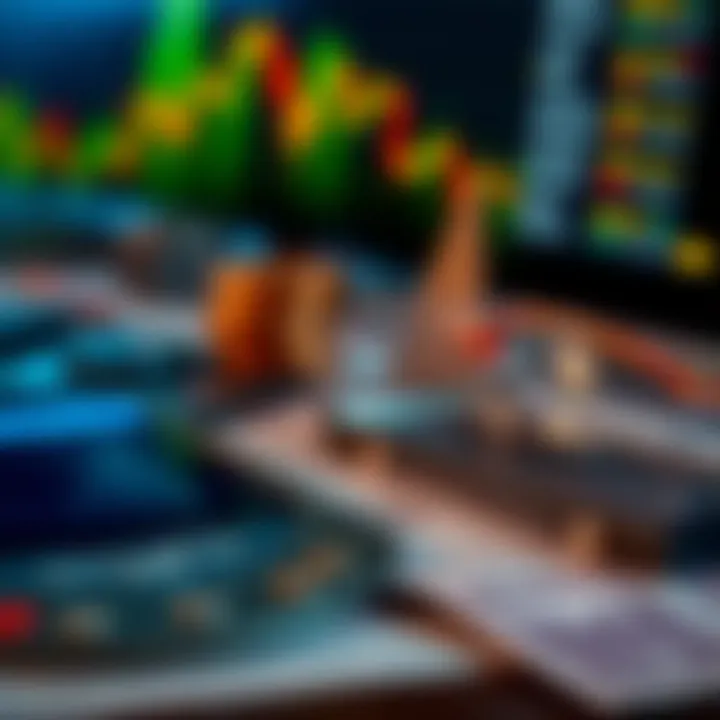 Financial Tools for Hedging and Diversification in Currency Risk Management Illustration of financial tools representing hedging and diversification strategies for currency risk
