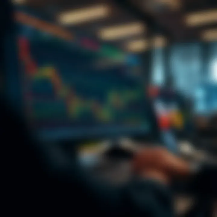 Risk Management and Strategy Development in Forex Trading Conceptual illustration of risk management and strategy planning in forex market