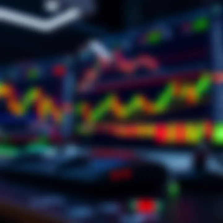 Risk management tools and charts used in binary options trading