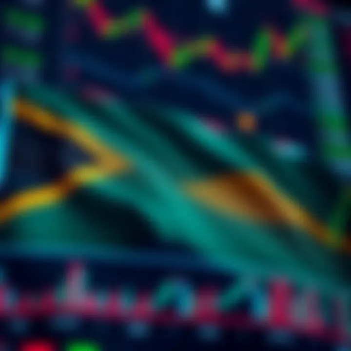 Regulatory Environment for Forex Trading in South Africa South African flag with financial charts and forex trading symbols