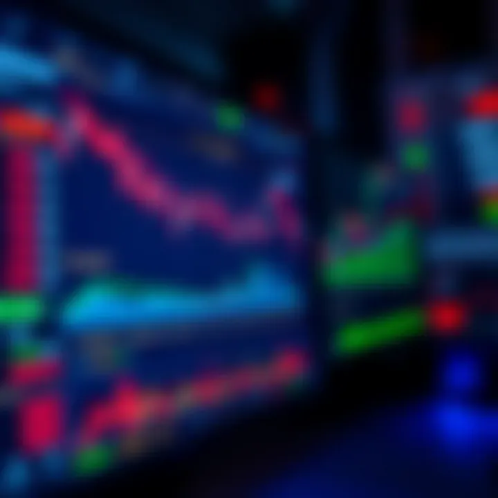 Trading Simulator Interface Featuring Real-Time Performance Data User interface displaying simulated forex trades with charts and performance metrics