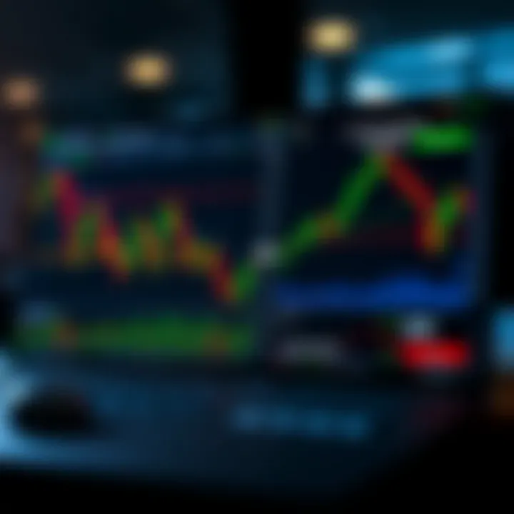 Dashboard showcasing forex trading software interface with charts and currency pairs