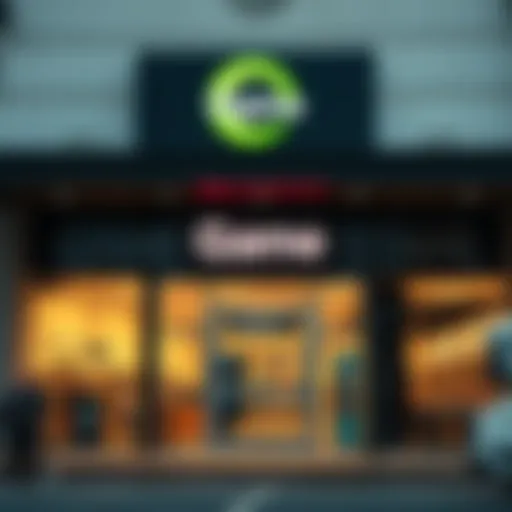 Exterior view of Game store entrance at Kolonnade Shopping Centre with clear signage and welcoming atmosphere