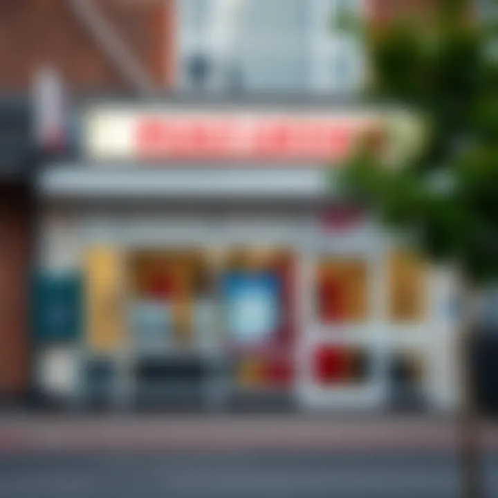 Exterior view of Hatfield Post Office showing entrance and signage