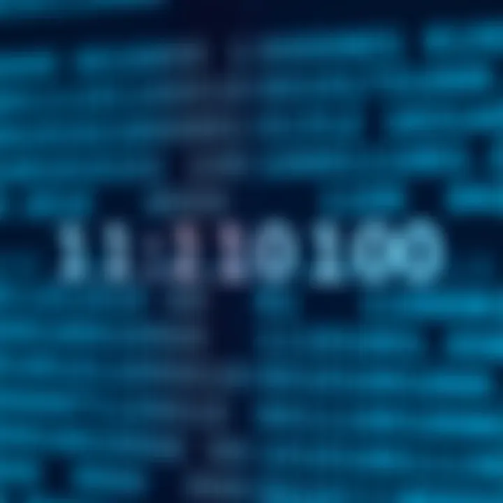 Visual guide illustrating the conversion of a hexadecimal number to binary code