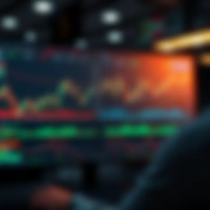 User-friendly interface of a forex trading platform displaying charts and key metrics