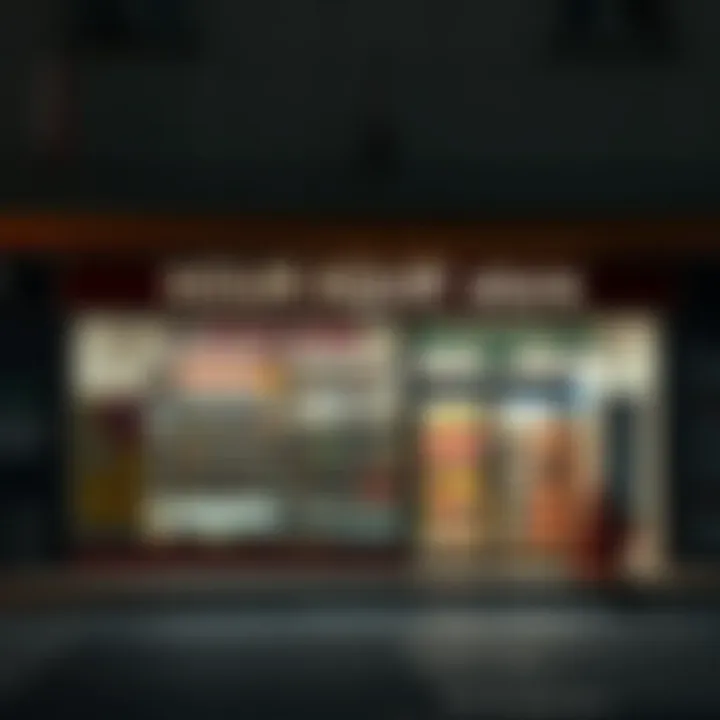 Exterior of a South African liquor store showing operating hours during Level 1 restrictions