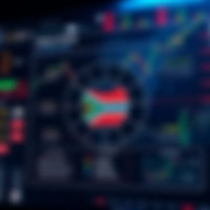 Diagram illustrating the key components of binary option trading in South Africa including market basics and regulatory elements