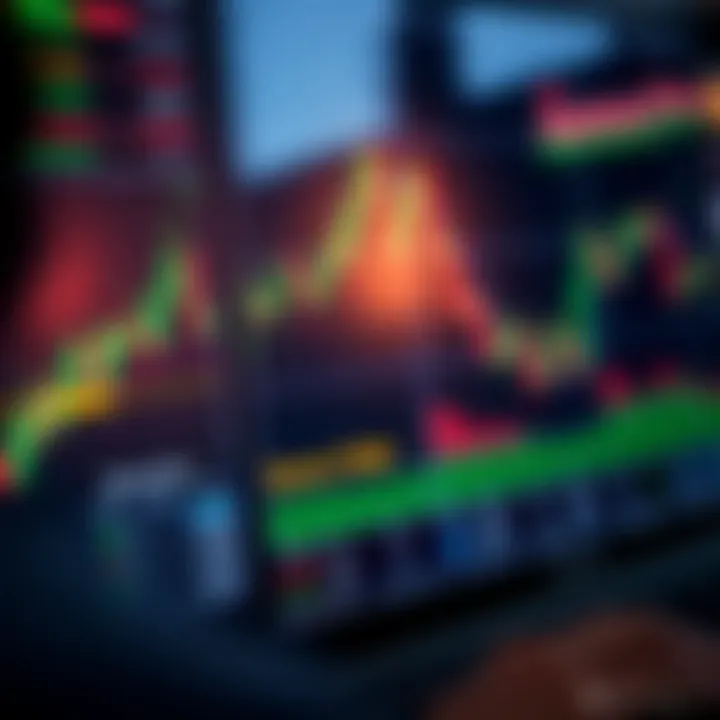 Overview of South African binary options trading platform interface with charts and trading options