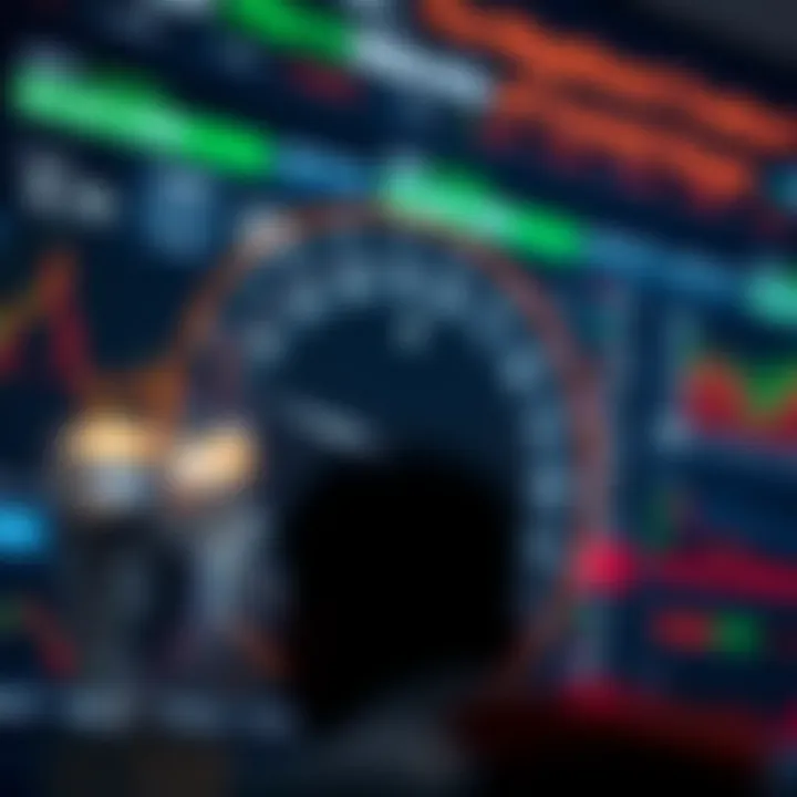 Global forex market clock showing major trading sessions with time zones