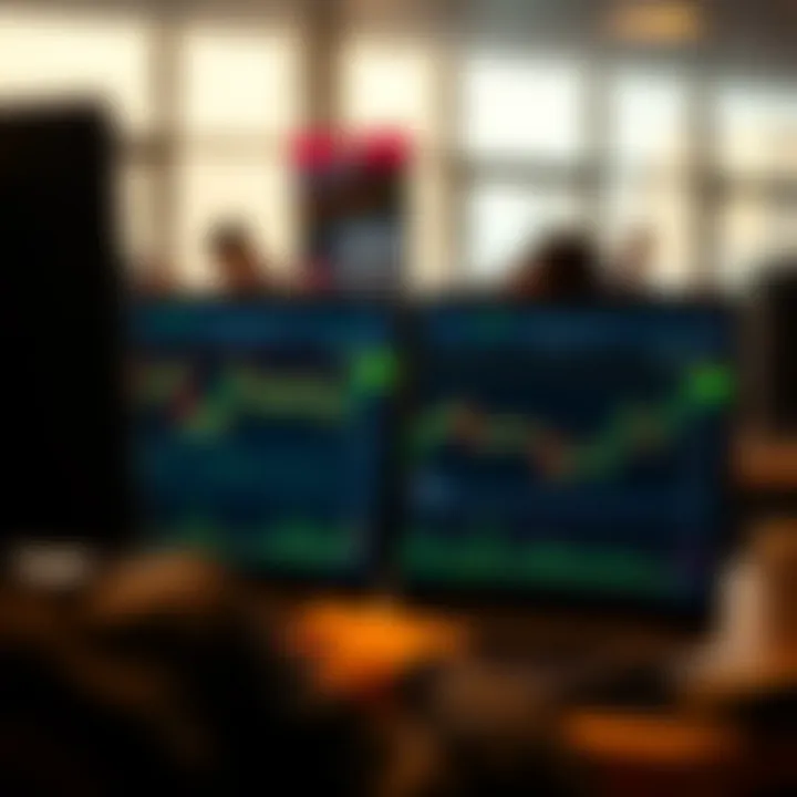 Conceptual illustration showing the benefits of practicing trading through free demo accounts before live markets