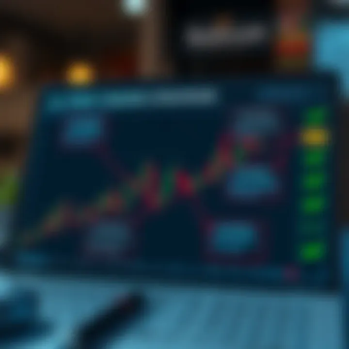 Diagram illustrating key forex trading strategies and risk management techniques
