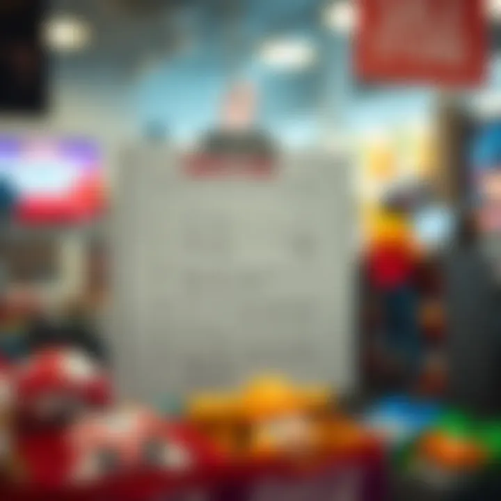 Calendar highlighting public holidays and weekends influencing game store trading hours