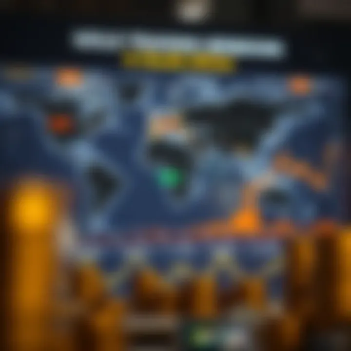 Graph illustrating global gold trading sessions and market overlaps