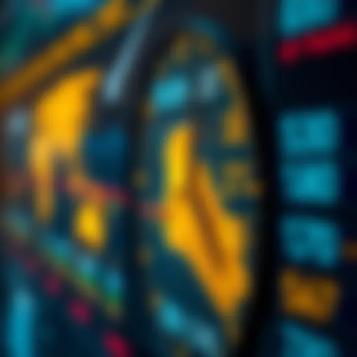 Clock displaying global gold trading times with highlighted South African market hours