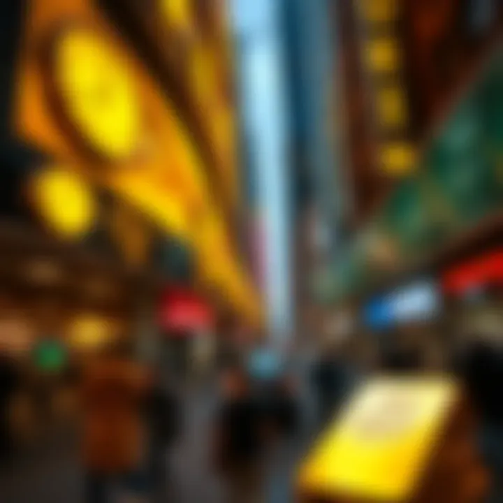 Gold Trading Hours and Market Dynamics in South Africa South African financial district with clocks showing trading hours and gold bars