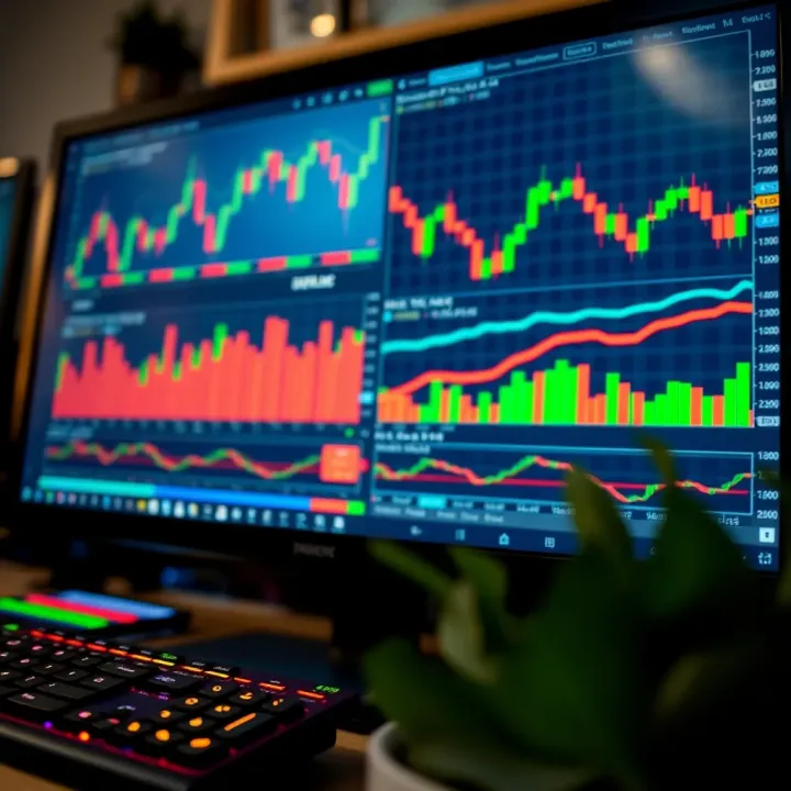 Essential Tools and Techniques for Effective Forex Trading Collection of forex trading tools including charts, indicators, and risk management icons on a computer screen