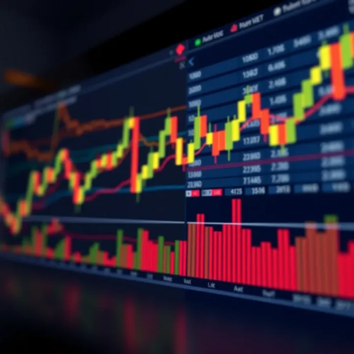 Illustration of key forex candlestick patterns with bullish and bearish formations