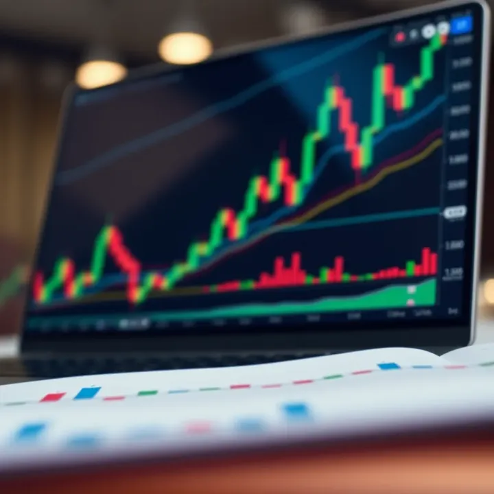 Chart showing strategy development and risk management tailored for South African forex traders