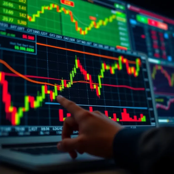 Graphics illustrating risk management strategies and investment growth in forex trading