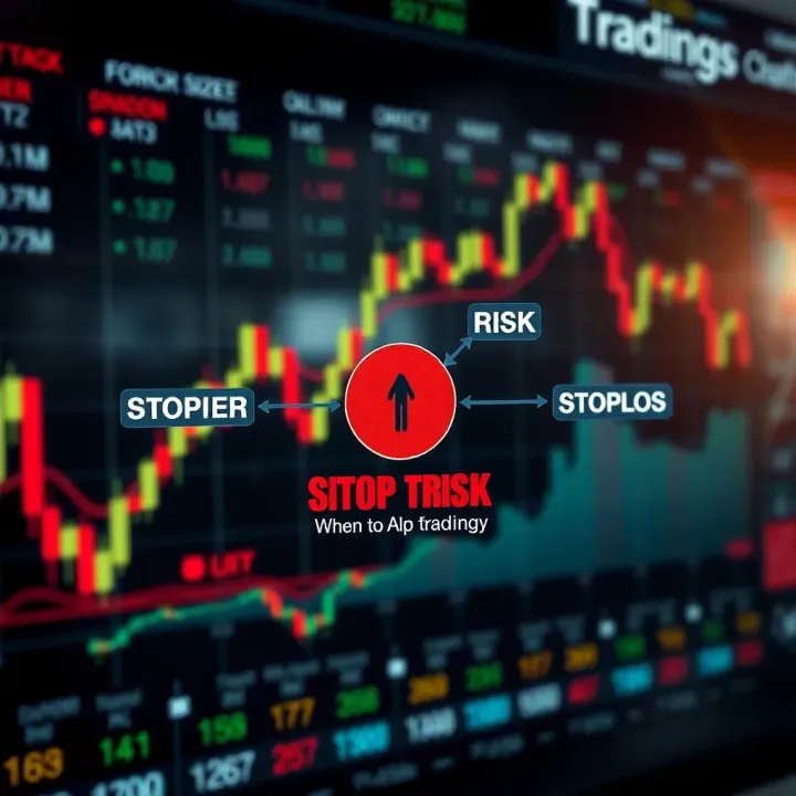 Diagram illustrating risk management strategies including stop-loss and position sizing in forex trading