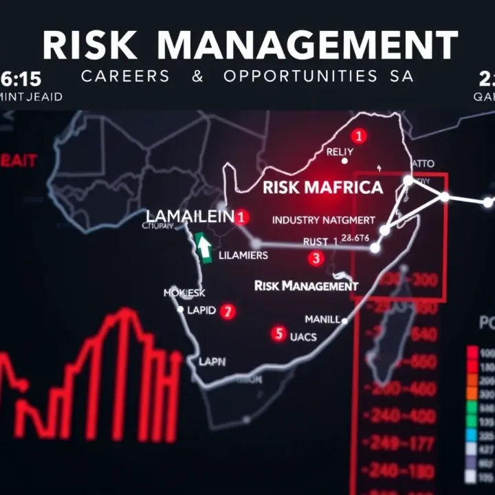 Map of South Africa highlighting risk management opportunities and local industry demands