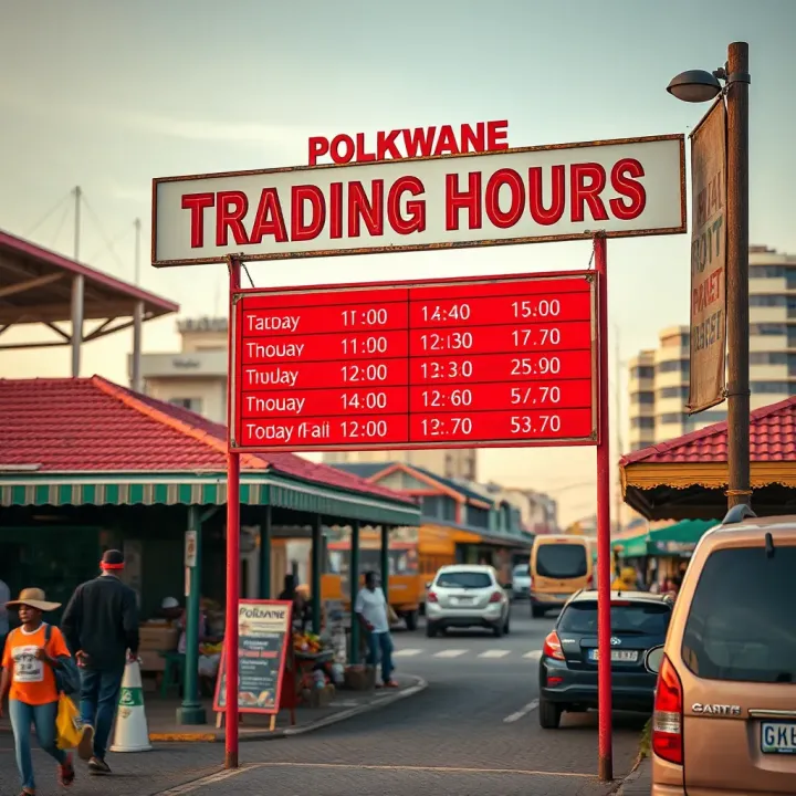 Fruit and Vegetable Market Hours in Polokwane