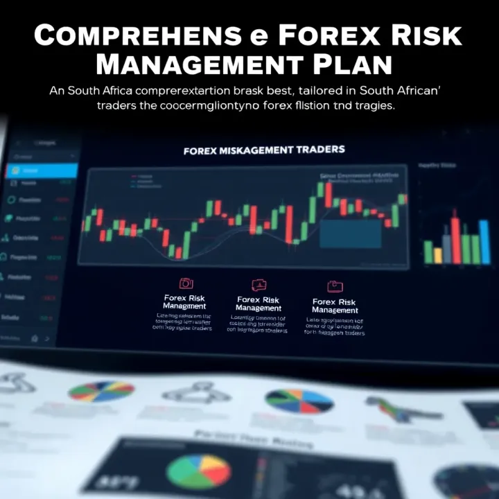 Diagram illustrating a comprehensive forex risk management plan tailored for South African traders