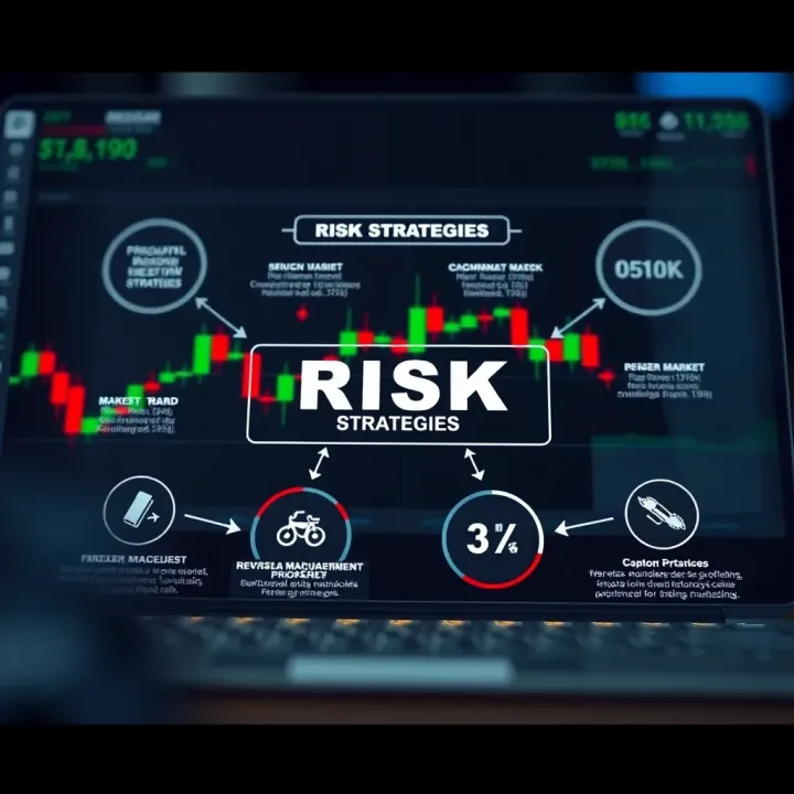 Risk Management Strategies in Forex Trading Diagram illustrating risk management strategies and trading principles
