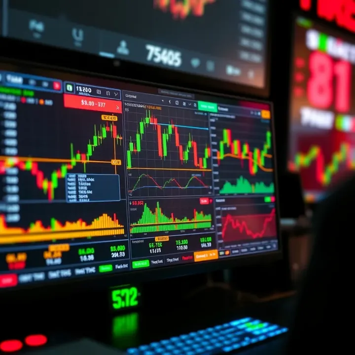Key Forex Indicators and Trading Signals Dashboard displaying key forex indicators and trading signals used in technical analysis
