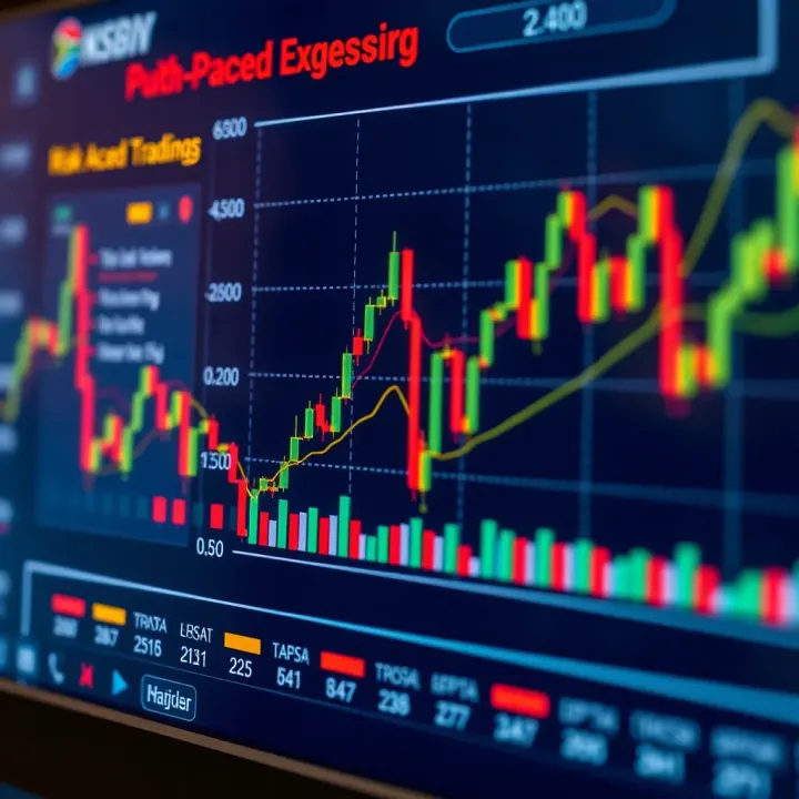 Graph depicting risk management strategies tailored for fast-paced trading in South African financial markets