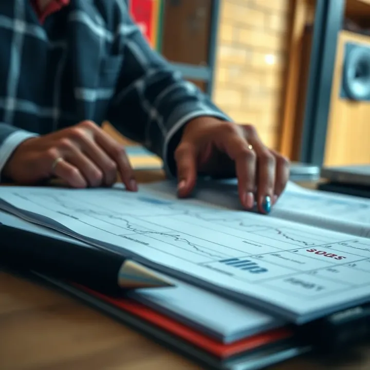 Record-Keeping Essentials for Forex Traders in South Africa Illustration of record-keeping essentials for forex traders with documents and compliance icons