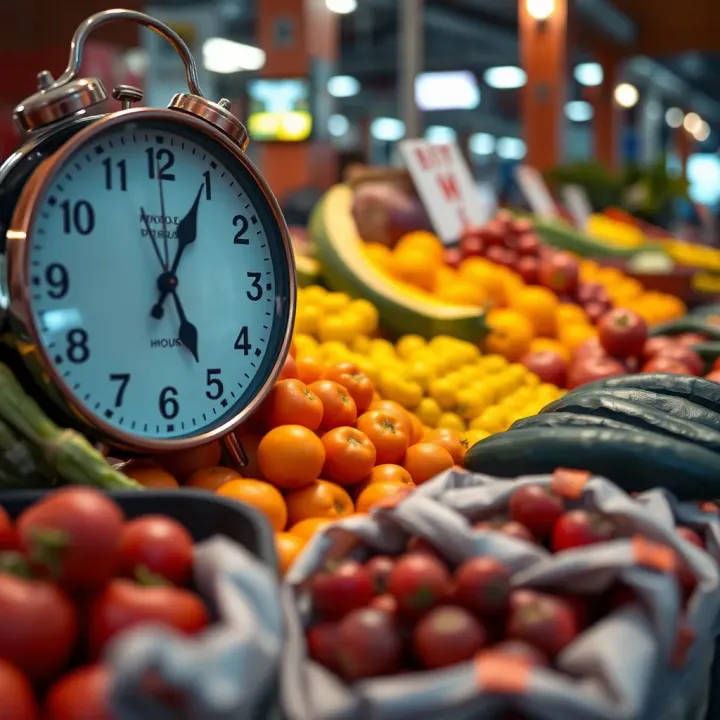 Fruit and Vegetable Market Hours in South Africa