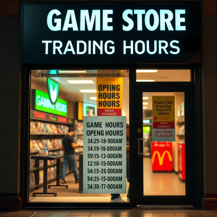 Game Store Trading Hours in South Africa Game Store Trading Hours in South Africa