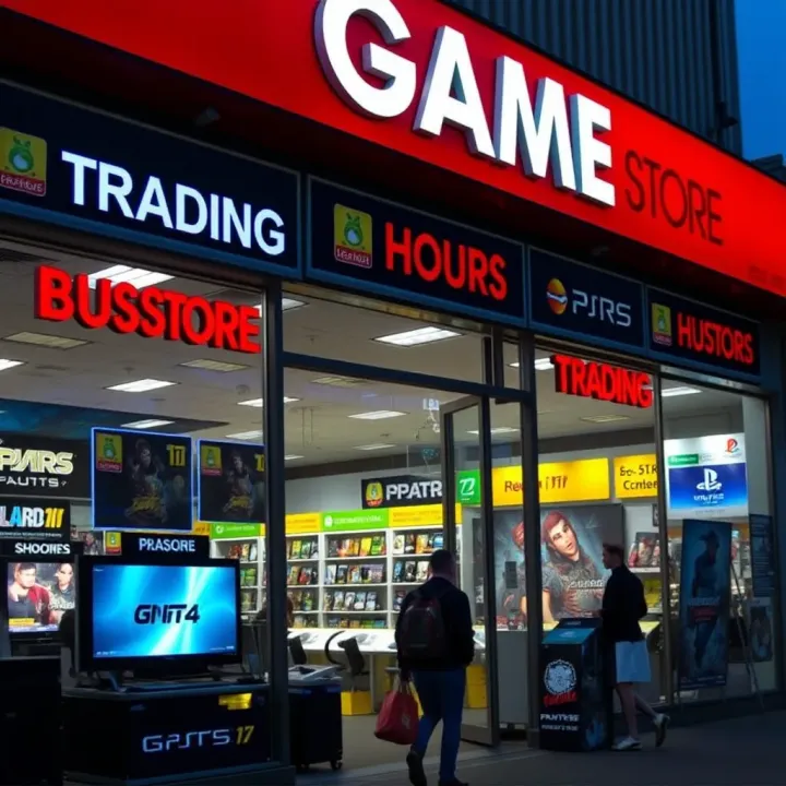 Game Store Trading Hours in South Africa Today